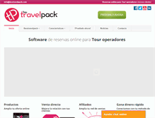 Tablet Screenshot of ibextravelpack.com